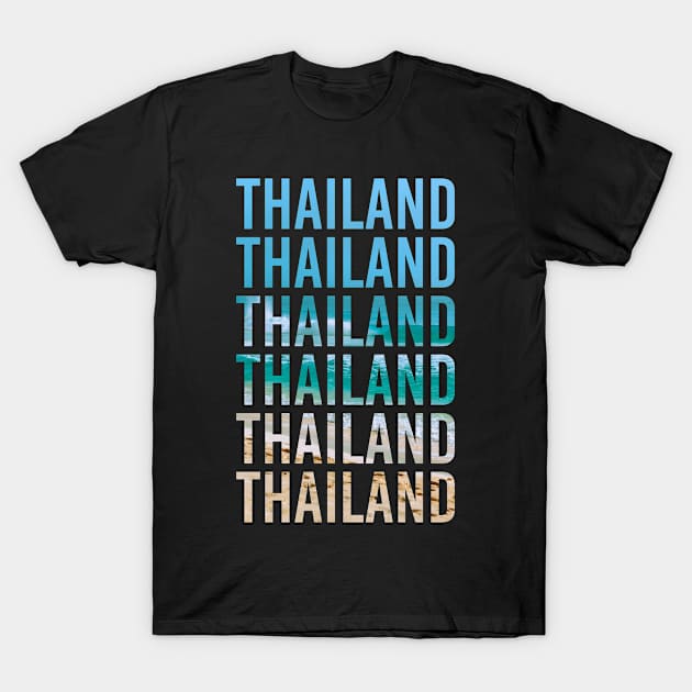 Thailand honeymoon trip for newlyweds. Perfect present for mother dad father friend him or her T-Shirt by SerenityByAlex